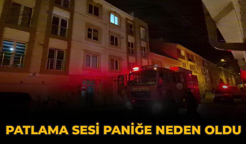 Eskişehir’de Patlama Sesi Paniğe Neden Oldu