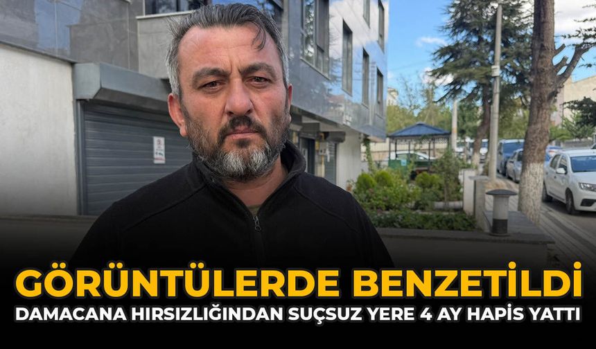 Görüntülerde Benzetildi, Damacana Hırsızlığından Suçsuz Yere 4 Ay Hapis Yattı