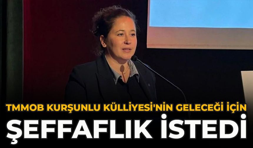 TMMOB Kurşunlu Külliyesi'nin Geleceği İçin Şeffaflık İstedi
