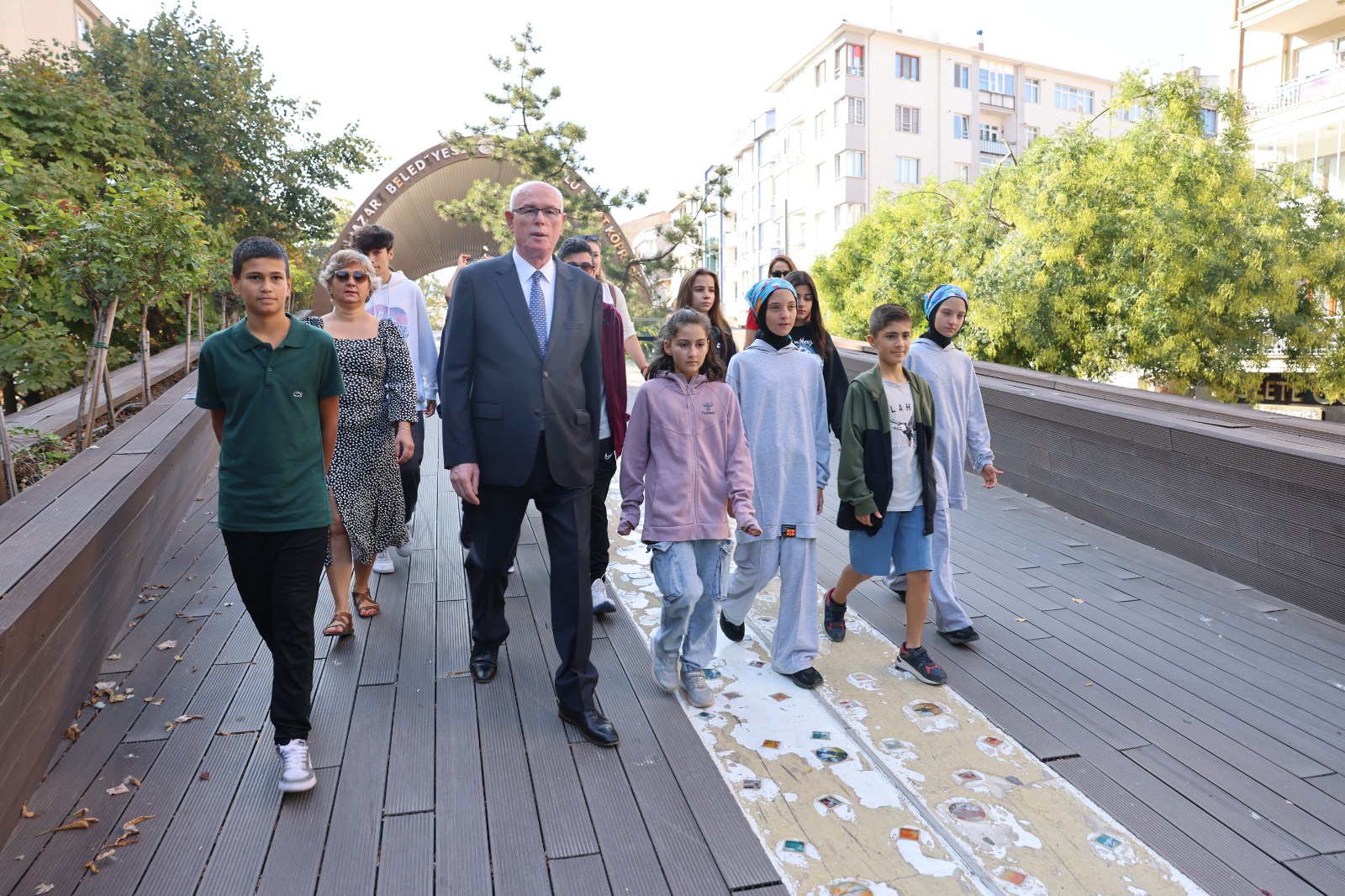 Avrupa Hareketli̇li̇k Haftasi’ni Başkanlar Yürüyerek Başlatti (10)