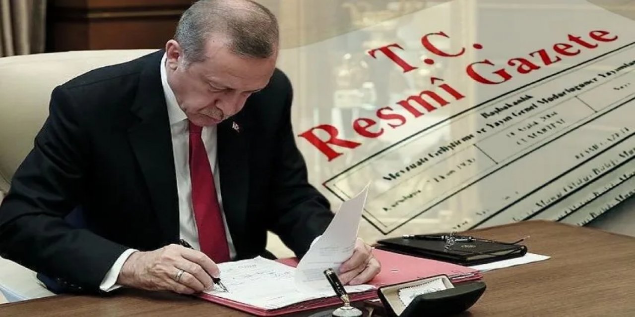 Erdoğan Resmi Gazete 2