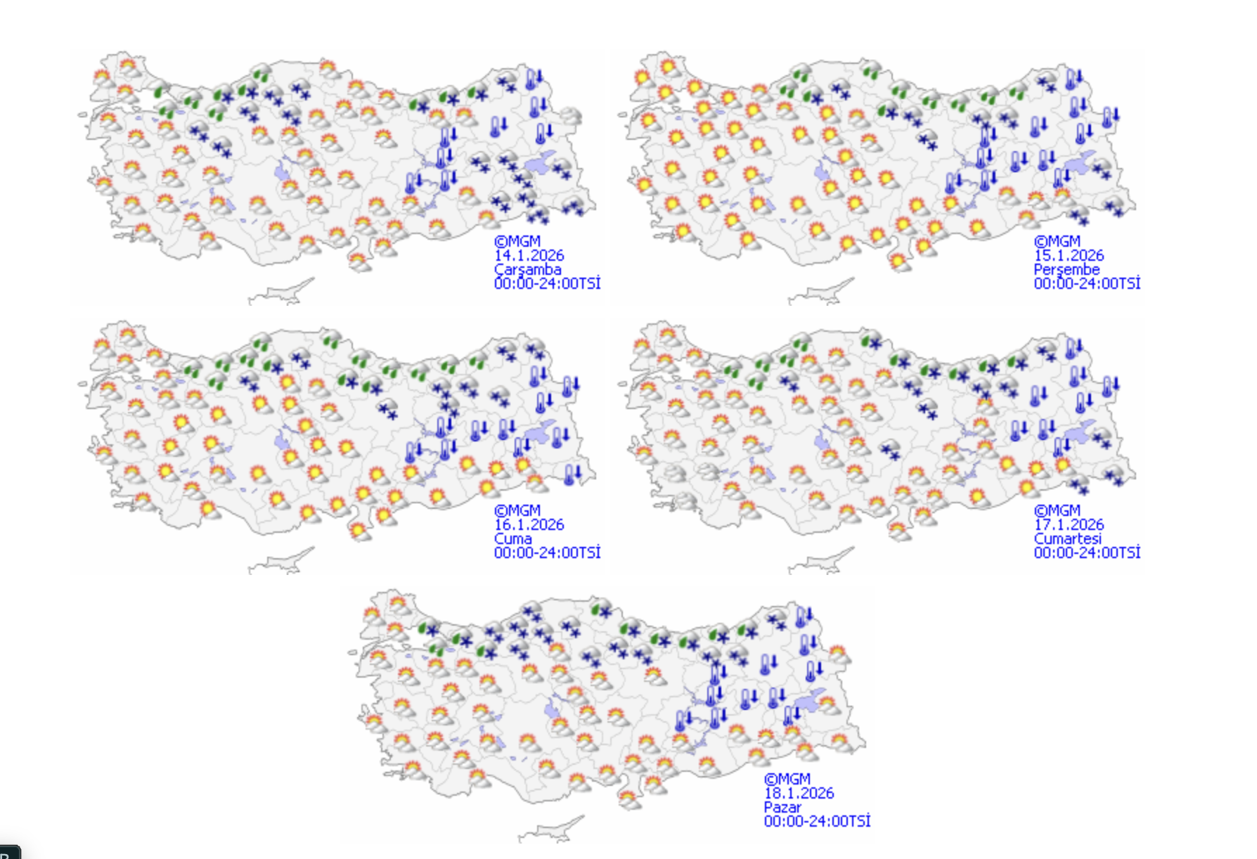 Eskişehir Meteoroloji Hava Durumu