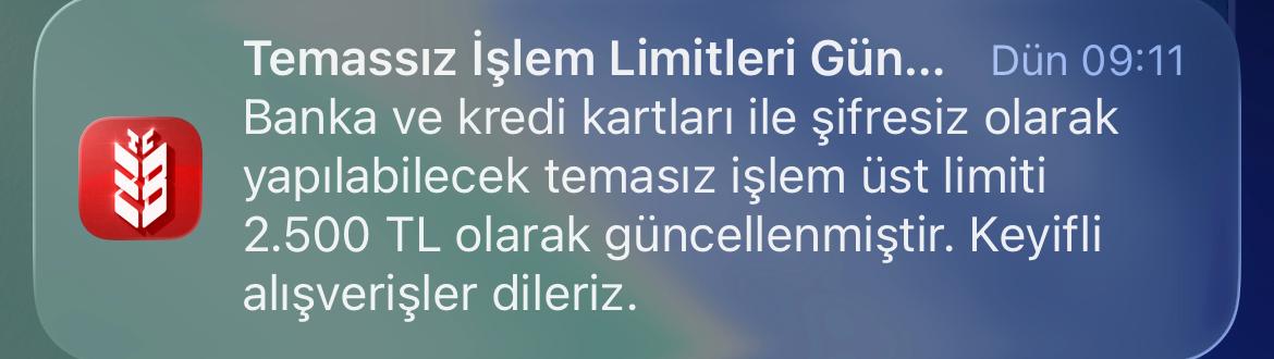 Kredi Kartı Temazsız Ödeme Limitleri