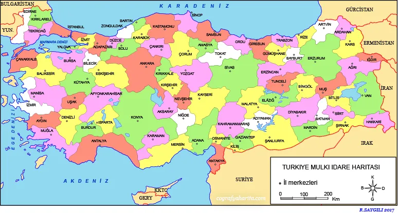 Türkiye Haritası 2026