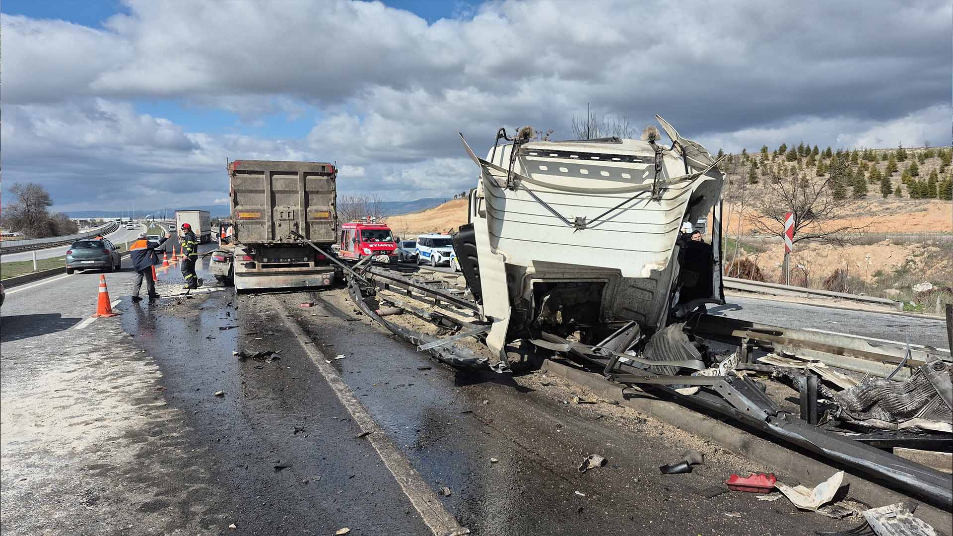 Tır Kazası Eskişehir 1-1