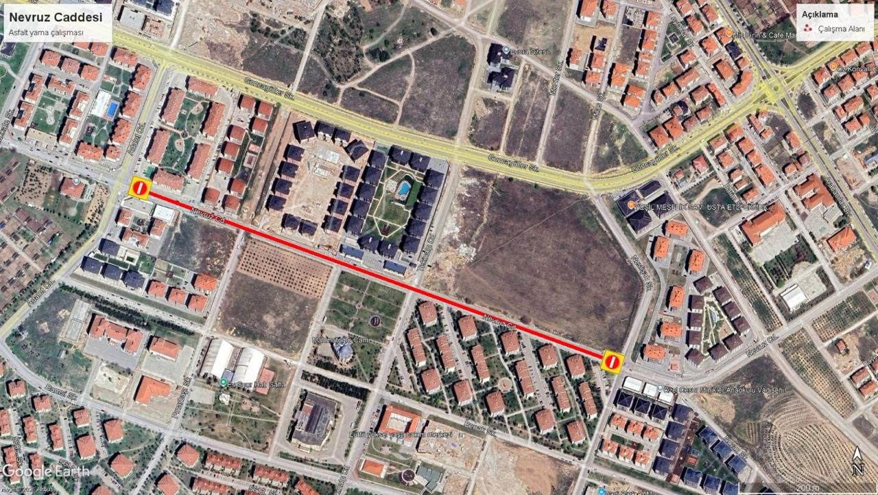 Yol Calismasi Eskisehir