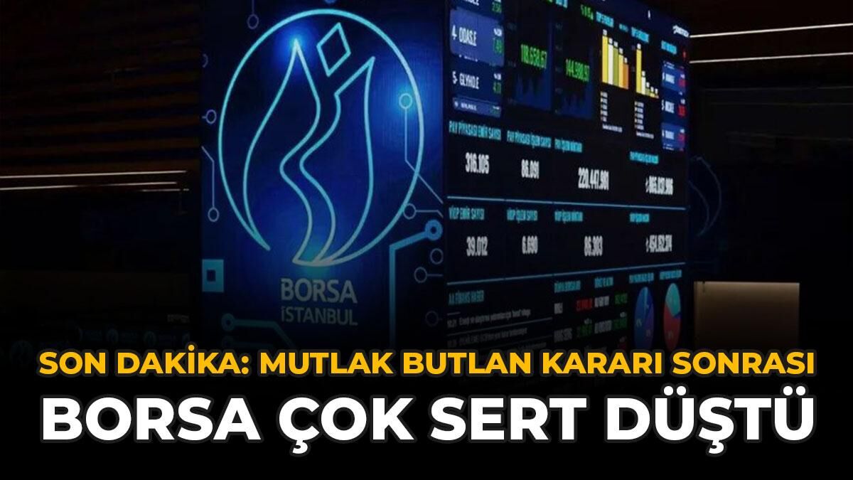 Borsa İstanbul Çakıldı: BIST 100 Sert Düştü, Devre Kesici Devreye Girdi