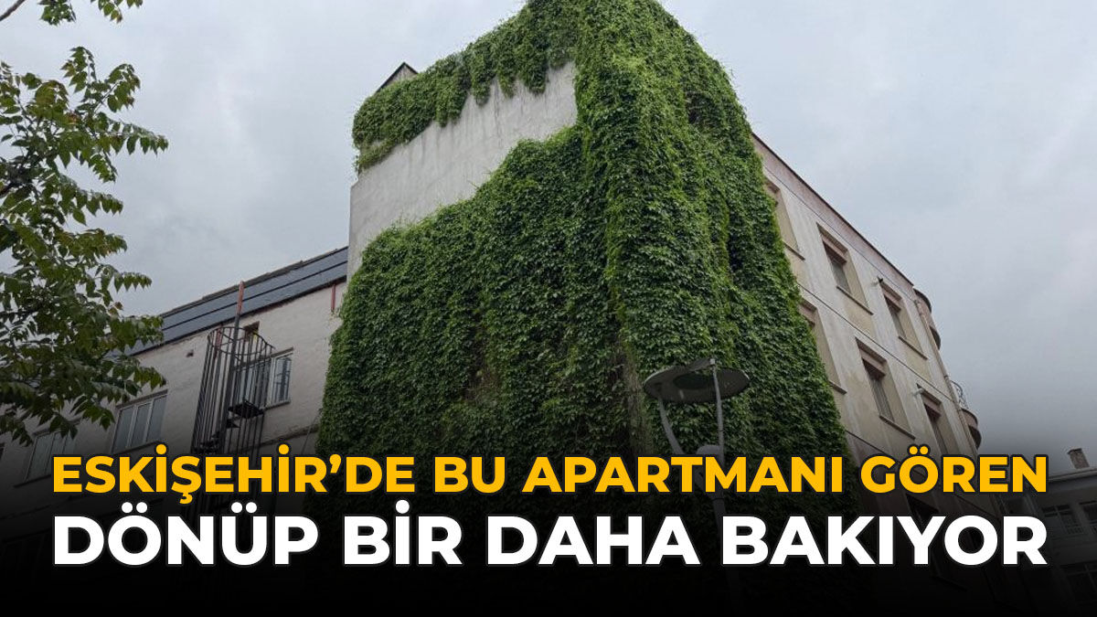 Eskişehir'de Bu Apartmanı Gören Dönüp Bir Daha Bakıyor
