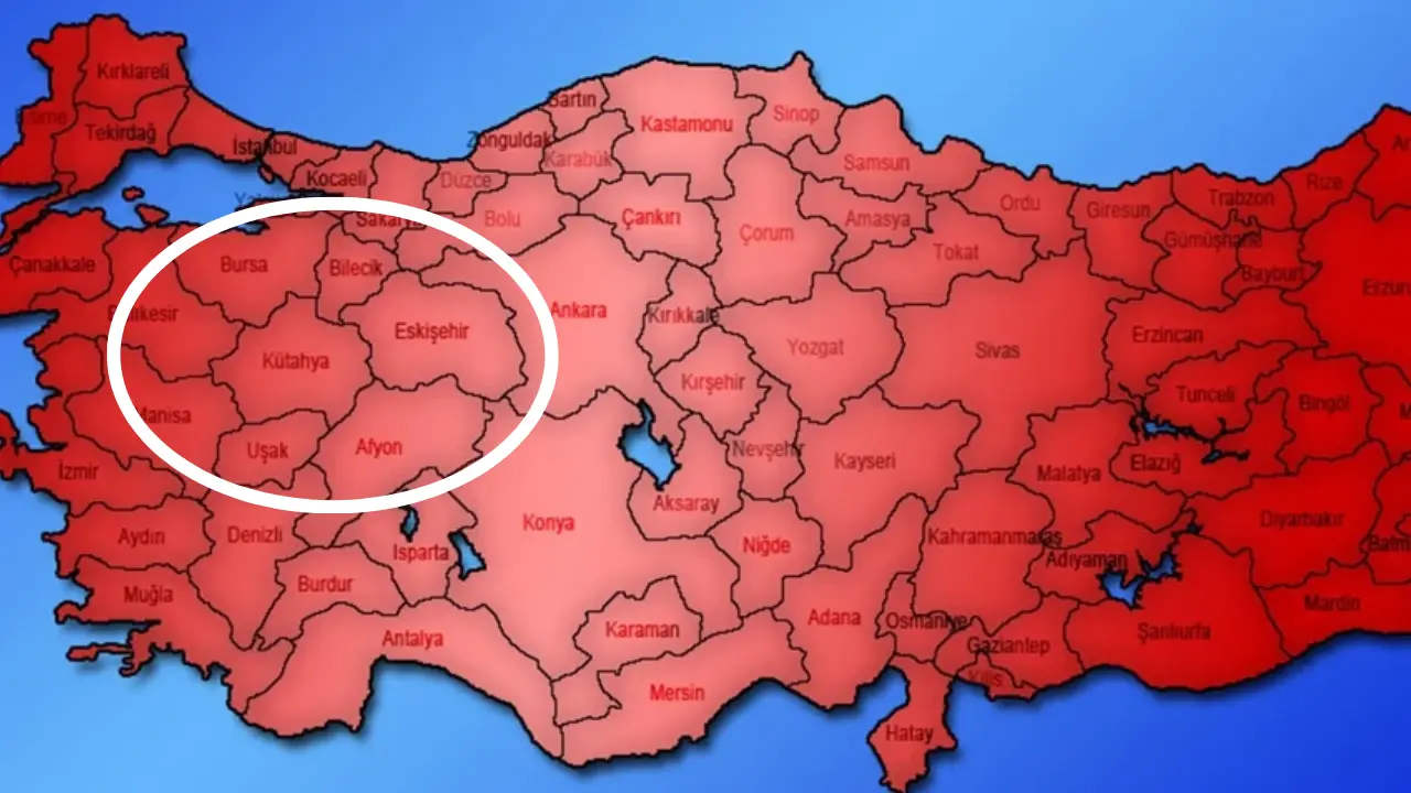 Eskişehir, Bilecik, Bursa ve Kütahya'ya Uyarı Geldi: Batıdan Gelip 5 Gün Sürecek