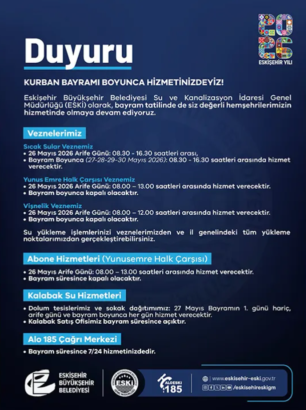 Kalabak Su Duyuru