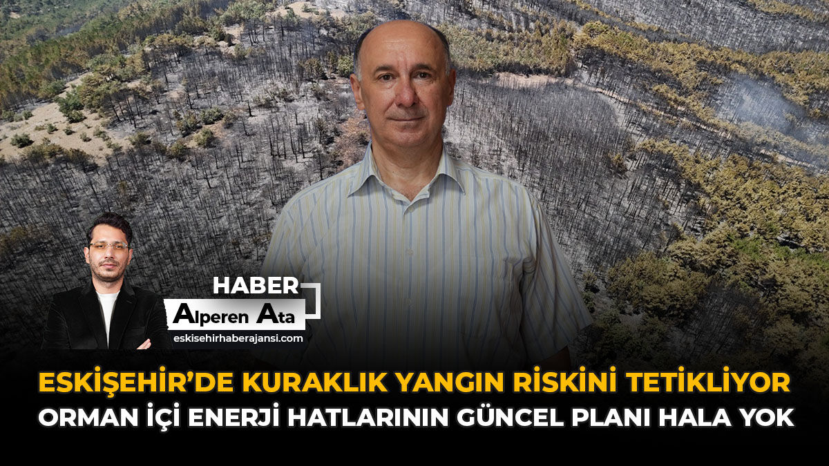 Eskişehir’de Kuraklık Yangın Riskini Tetikliyor: Orman İçi Enerji Hatlarının Güncel Planı Hala Yok!