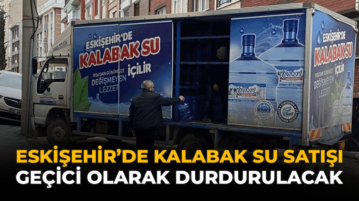 Eskişehir'de Sınavlar İçin Önlem Kararı: Kalabak Su Satışına Ara Veriliyor