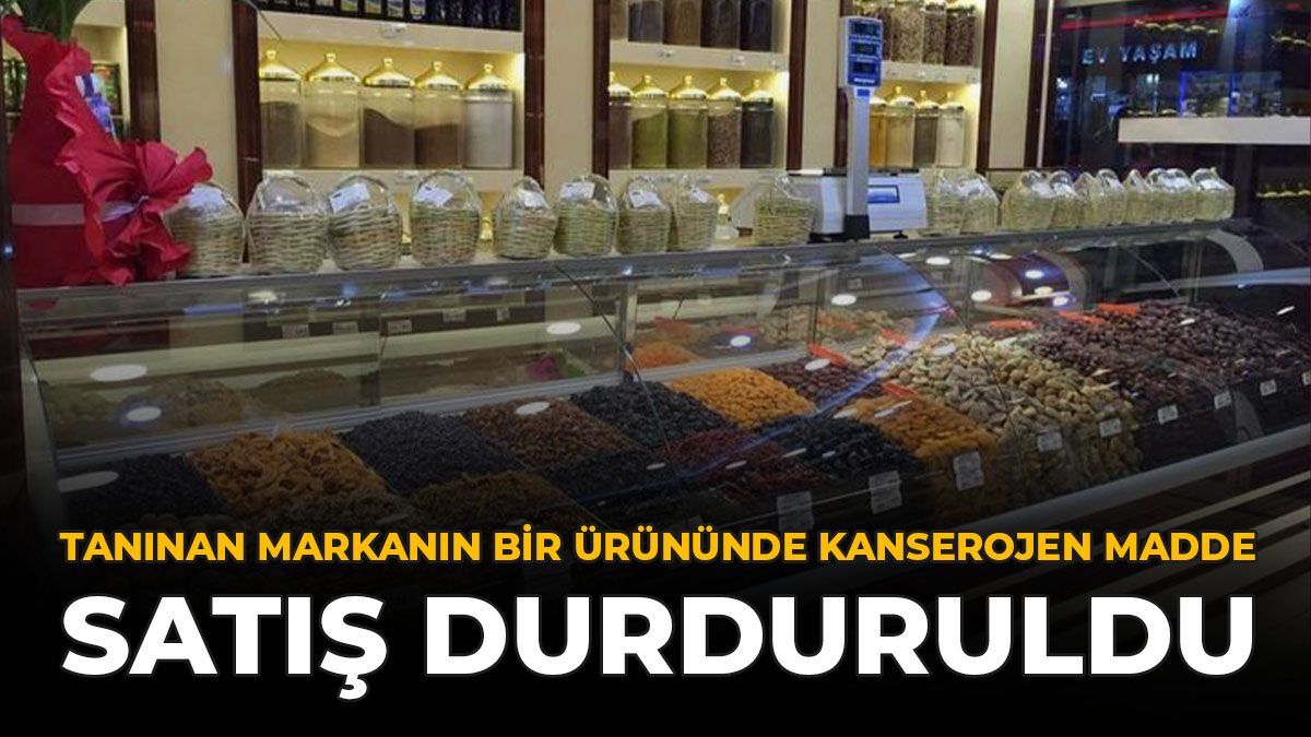 Ünlü Markanın Ürününde Kanserojen Madde: Satış Durduruldu