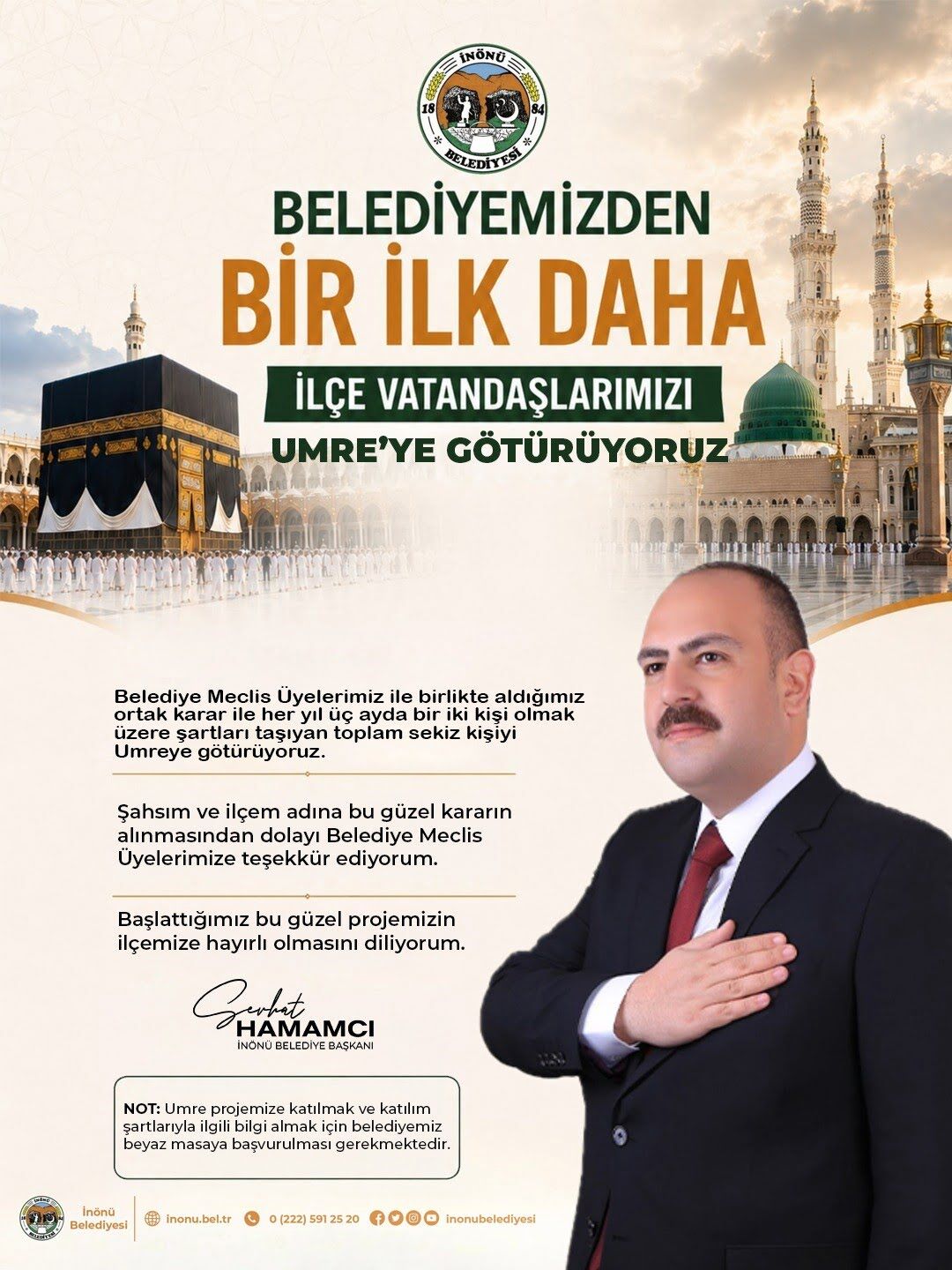 Ücretsiz Umre Destegi