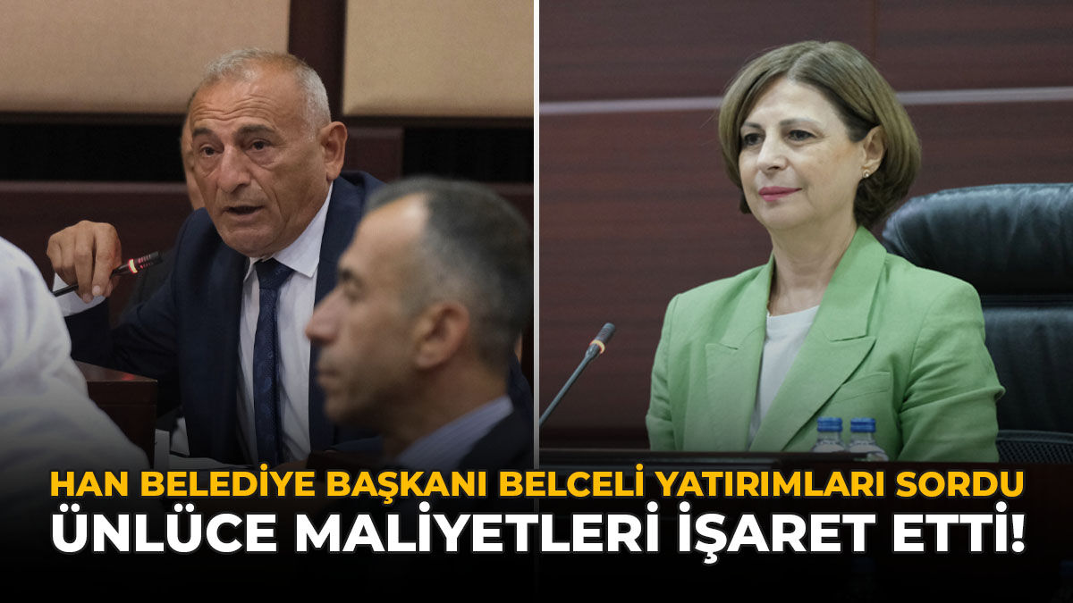 Han Belediye Başkanı Belceli Yatırımları Sordu: Ünlüce Maliyetleri İşaret Etti!