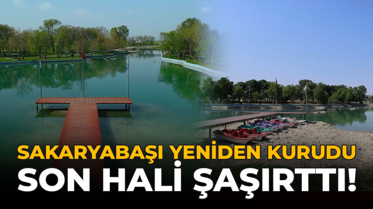 Sakaryabaşı Yeniden Kurudu: Son Hali Şaşırttı!