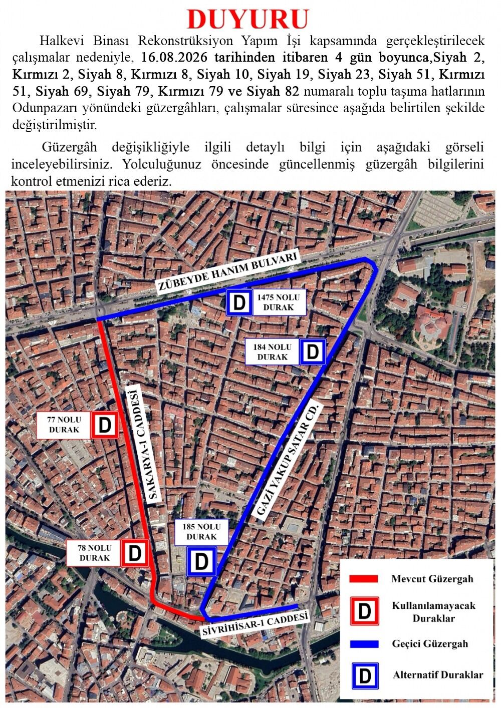 Büyükşehi̇rden Sürücülere Uyari (1)