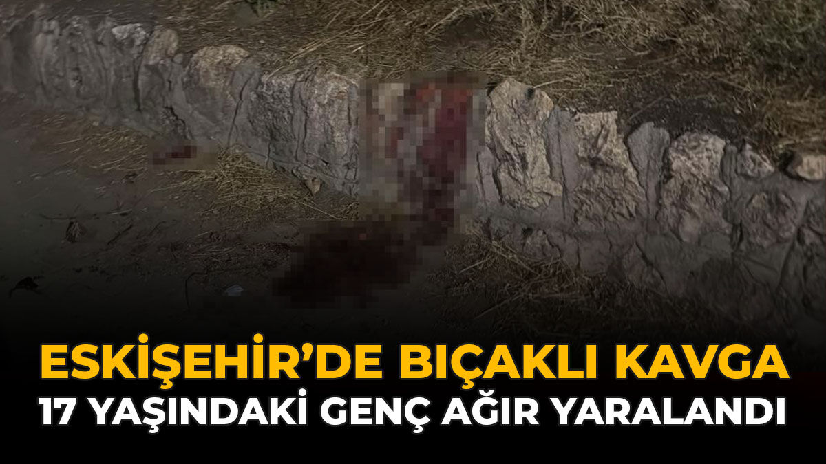 Eskişehir’de Bıçaklı Kavga: 17 Yaşındaki Genç Ağır Yaralandı