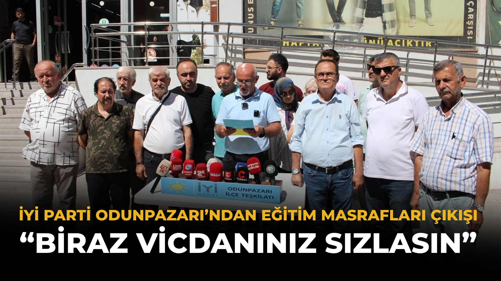İYİ Parti Odunpazarı’ndan Eğitim Masrafları Çıkışı: “Biraz Vicdanınız Sızlasın”