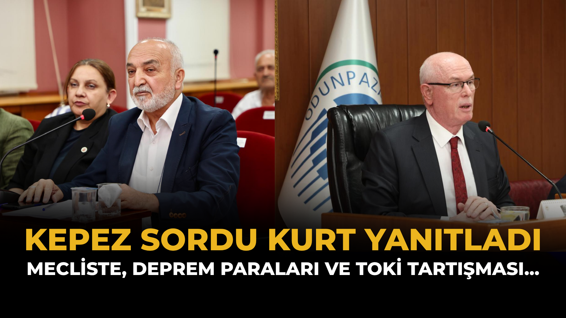 Kepez Sordu Kurt Yanıtladı: Mecliste, Deprem Paraları ve TOKİ Tartışması...