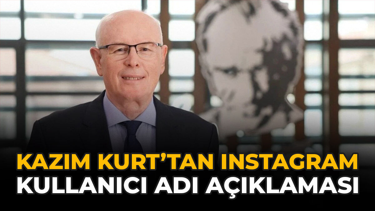 Kazım Kurt’tan Instagram Kullanıcı Adı Açıklaması