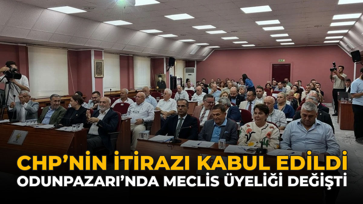 CHP’nin İtirazı Kabul Edildi: Odunpazarı’nda Meclis Üyeliği Değişti