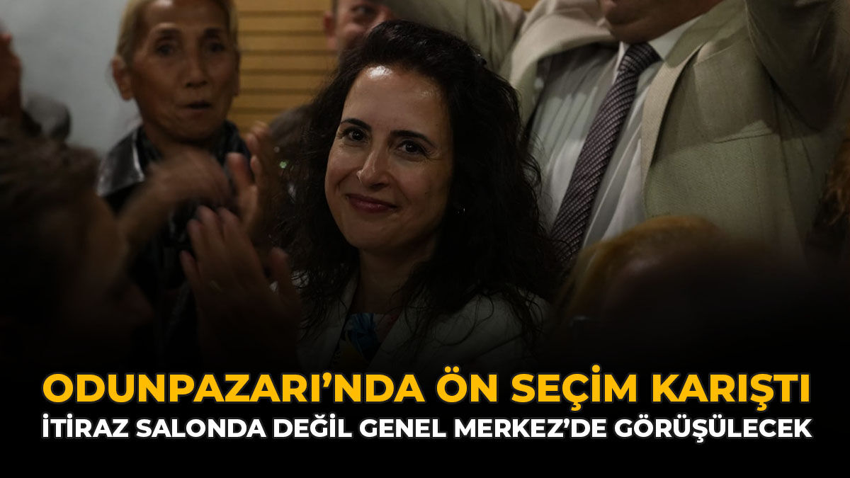 Odunpazarı'nda Ön Seçim Karıştı: İtiraz Salonda Değil Genel Merkez'de Görüşülecek