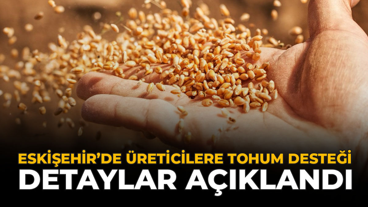 Eskişehir’de Üreticilere Tohum Desteği: Detaylar Açıklandı