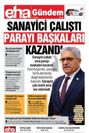 Sanayici çalıştı parayı başkaları kazandı