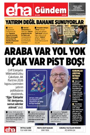 Araba Var Yol Yok Uçak Var Pist Boş!