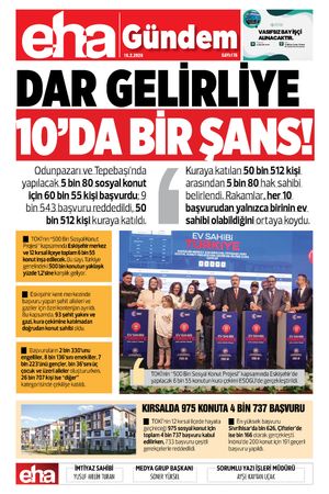 Dar Gelirliye 10'da Bir Şans!