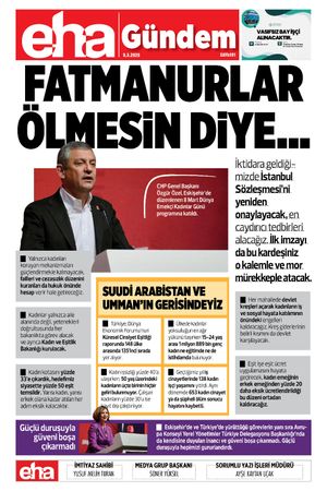 Fatmanurlar Olmasın Diye...