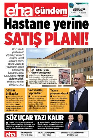 Hastane Yerine Satış Planı!