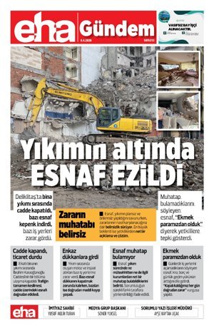 Yıkımın altında ESNAF EZİLDİ