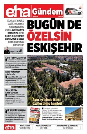 Bugün de ÖZELSİN Eskişehir