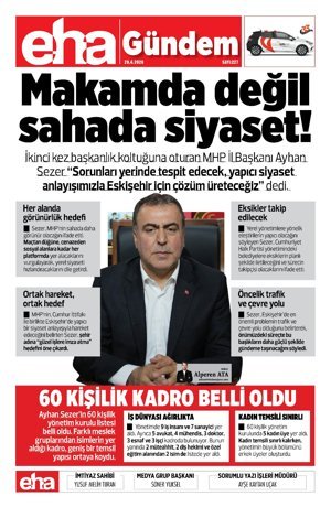 Makamda Değil Sahada Siyaset!