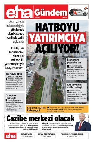 Hatboyu Yatırımcıya Açılıyor!