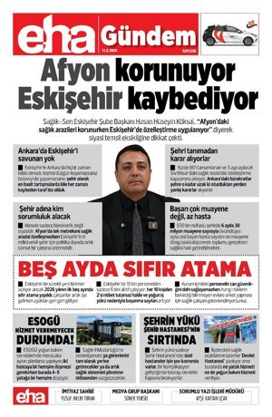 Afyon Korunuyor Eskişehir Kaybediyor