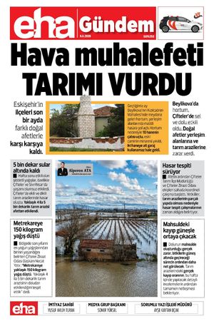 Hava muhalefeti TARIMI VURDU