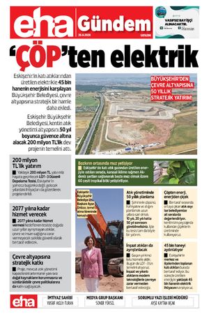 ‘ÇÖP’ten Elektrik