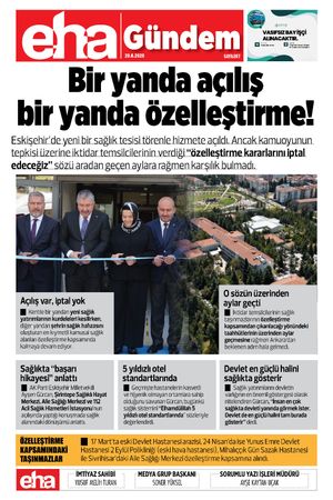 Bir Yanda Açılış Bir Yanda Özelleştirme!