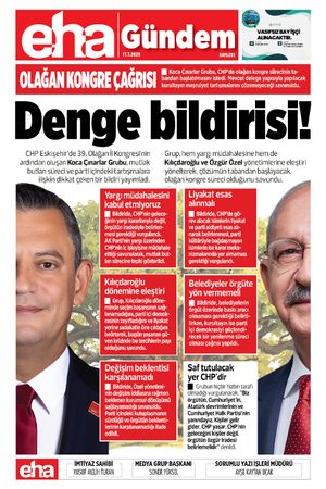 Denge Bildirisi!