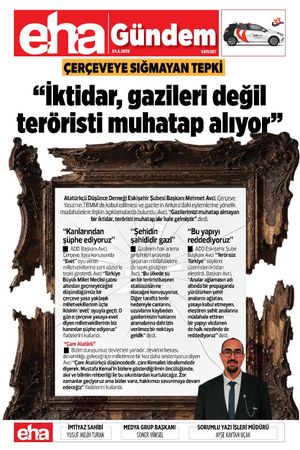 ÇERÇEVEYE SIĞMAYAN TEPKİ “İktidar Gazileri Değil Teröristi Muhatap Alıyor”