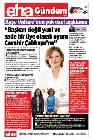 Ayşe Ünlüce’den Çok Özel Açıklama: “Başkan Değil Yeni ve Sade Bir Üye Olarak Oyum Cevahir Çalıkuşu’na”