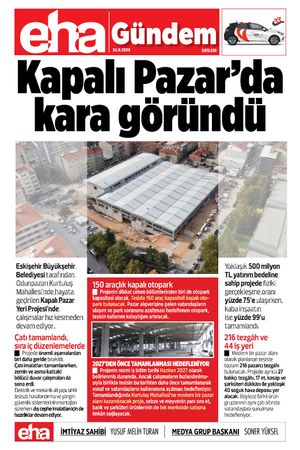 Kapalı Pazar’da Kara Göründü