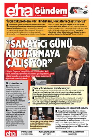“Sanayici Günü Kurtarmaya Çalışıyor”