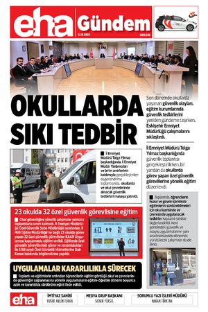 Okullarda Sıkı Tedbir